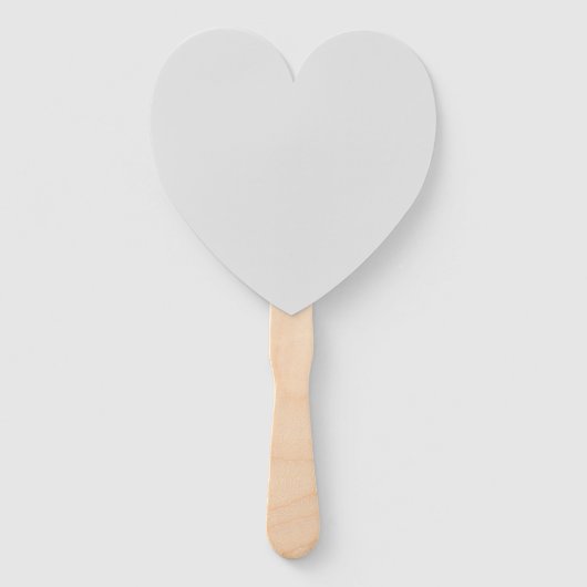 Schlichtes Silber Fächer (Rückseite)