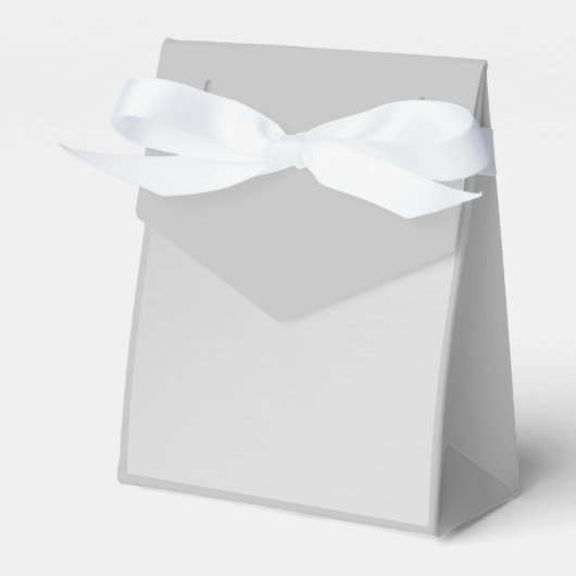 Schlichtes Silber Geschenkschachtel (Vorderseite)
