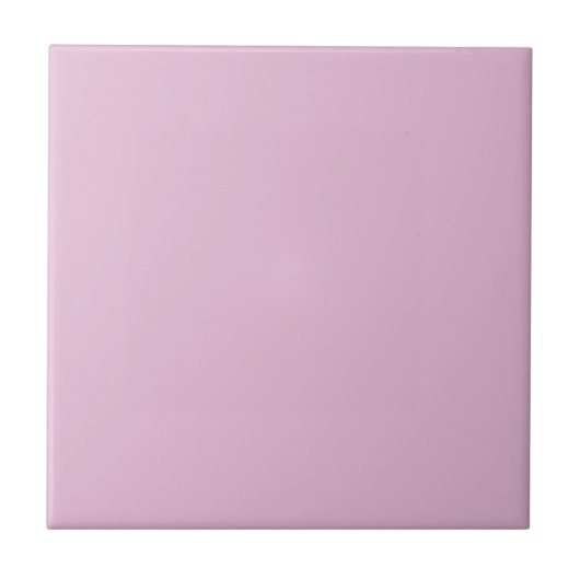 Schlichtes Süßrosa in fester Farbe Fliese (Vorderseite)