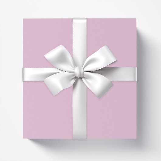 Schlichtes Süßrosa in fester Farbe Geschenkpapier