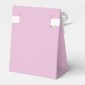 Schlichtes Süßrosa in fester Farbe Geschenkschachtel (Rückseite)