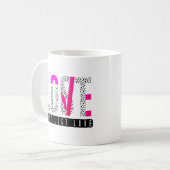 Schlichtes Text Baby Kaffeetasse (Vorderseite Links)