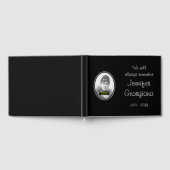 Schlichtes und angesehenes Begräbnisgastbuch Gästebuch (Voll)