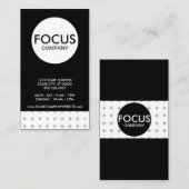 schlichtes Unternehmen Visitenkarte (Vorne/Hinten)