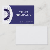 Schlichtes Visitenkarten-Logo Visitenkarte (Vorne/Hinten)