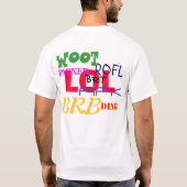 Schlichtes weißes Shirt (Stoff-Rüstung) - mit (Rückseite)