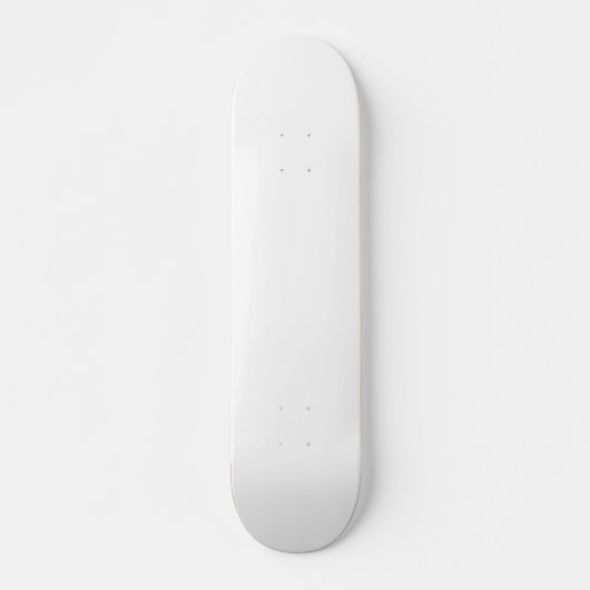 Schlichtes Whiteboard Skateboard (Vorne)