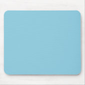 Schlichtes Winterlicht in fester Farbe Blau Mousepad (Vorne)
