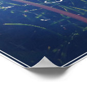 Schlichtheit ist schön poster (Ecke)