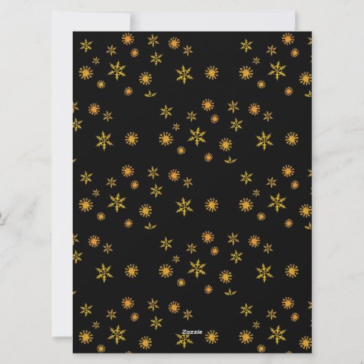 Schlichtungsweihnachtskarte Frohe Wiihnachten Feiertagskarte (Rückseite)