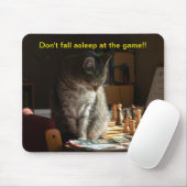 Schlief nicht beim Spiel ein! Mousepad (Mit Mouse)
