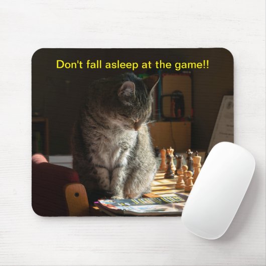 Schlief nicht beim Spiel ein! Mousepad (Mit Mouse)