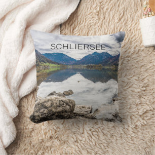 Schliersee Bayerischer See Panorama Souvenir Kissen