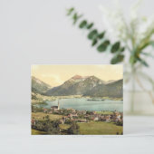 Schliersee, Bayern, Deutschland, Klassiker Fotochr Postkarte (Stehend Vorderseite)