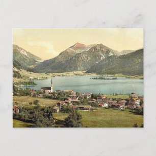 Schliersee, Bayern, Deutschland klassisches Photoc Postkarte