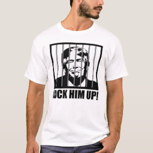 Schließ ihn auf! Anti-Trump-politischer Humor T-Shirt