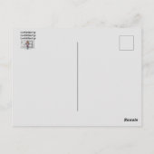 Schließ ihn auf Trump Postcard Postkarte (Rückseite)