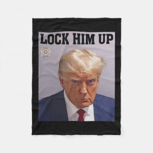 Schließ ihn Donald Trump Tasse schossen T S Anti T Fleecedecke