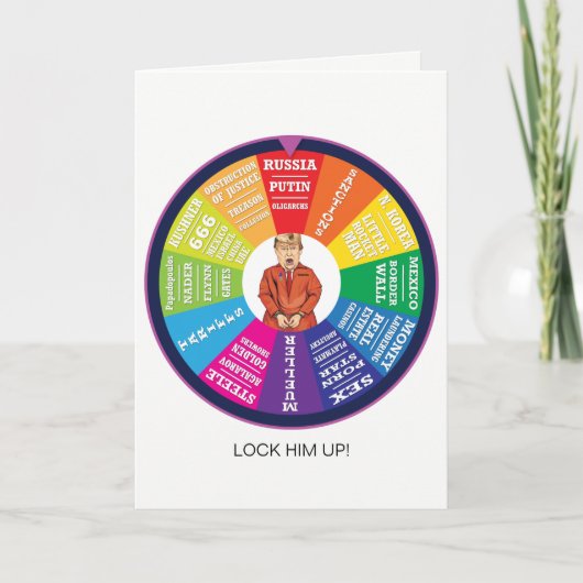 Schließ ihn Trump General Card hoch Karte (Vorderseite)