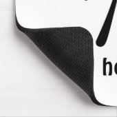 Schließe dein Pi-Loch Mousepad (Ecke)