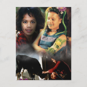 Schließe den Stamm Postkarte