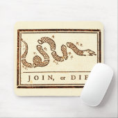 Schließe dich an oder stirb mousepad (Mit Mouse)