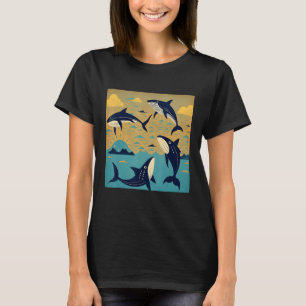 Schließe dich dem Orca-Aufstand 2023 Vintage Retro T-Shirt