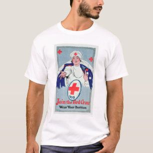 Schließe dich dem Roten Kreuz an - Trage deinen Kn T-Shirt