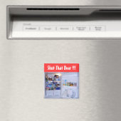 Schließe diese Tür - (Kühlschrankmagnet) Magnet (In Situ (Geschirrspüler))