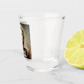 Schließe sie auf! - Hillary Clinton Schnapsglas (Rechts)