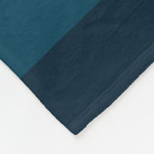 Schließen Blues Fleece Blanket (Ecke)