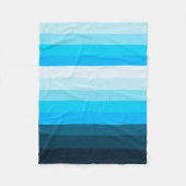Schließen Blues Fleece Blanket (Vorderseite)