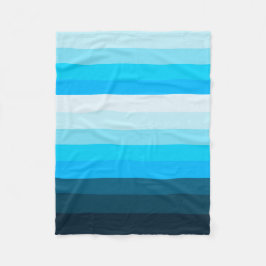 Schließen Blues Fleece Blanket