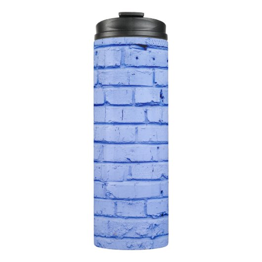 Schließen der Ziegeloberfläche Thermosbecher (Vorderseite)