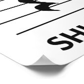 Schließen durch Musikgenuss Poster (Ecke)