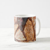 Schließen einer Steinwand als Hintergrundbild,p Kaffeetasse (VorderseiteRechts)