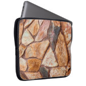 Schließen einer Steinwand als Hintergrundbild,p Laptopschutzhülle (Vorne Rechts)