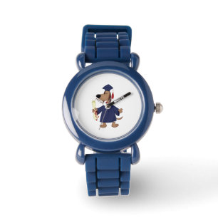 Schließen Hundeschlitter Armbanduhr