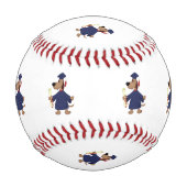 Schließen Hundeschlitter Baseball (Rückseite)