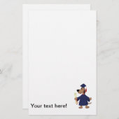 Schließen Hundeschlitter Briefpapier (Vorne/Hinten)