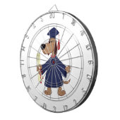 Schließen Hundeschlitter Dartscheibe (Vorderseite rechts)