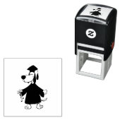 Schließen Hundeschlitter Permastempel (Beispiel)