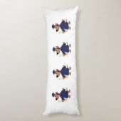 Schließen Hundeschlitter Seitenschläferkissen (Rückseite (Vertikal))