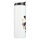 Schließen Hundeschlitter Thermosbecher (Nach links gedreht)