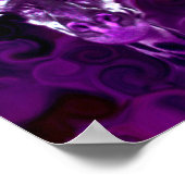 Schließen Lila Poster (Ecke)