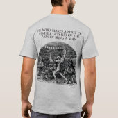 SCHLIESSEN - Motivierend Worte T-Shirt (Rückseite)