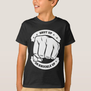 Schließen oder anhalten - Knöchelboxen abschließen T-Shirt