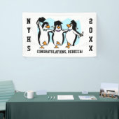 Schließen Pinguine Banner (Messeveranstaltung)
