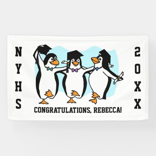 Schließen Pinguine Banner (Horizontal)