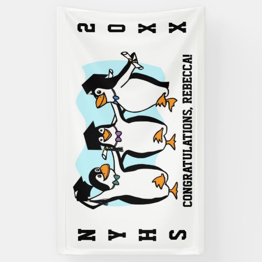 Schließen Pinguine Banner (Vertikal)